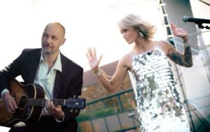 Fluterbye en CONCERT Live Rock Pop chansons Française.